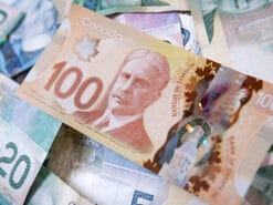 Buy Canadian dollars online